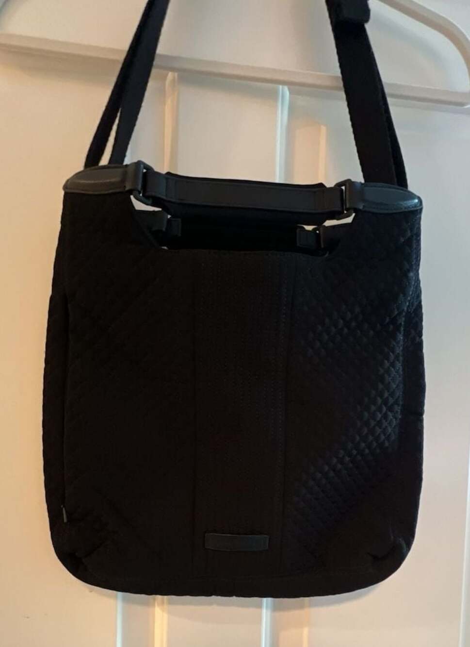Vera Bradley Change It Up Quilted Crossbody Tote in Classicโ Black